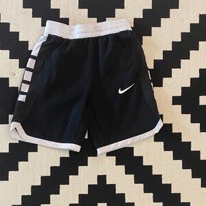 Nike Kids Black and White Sports Shorts